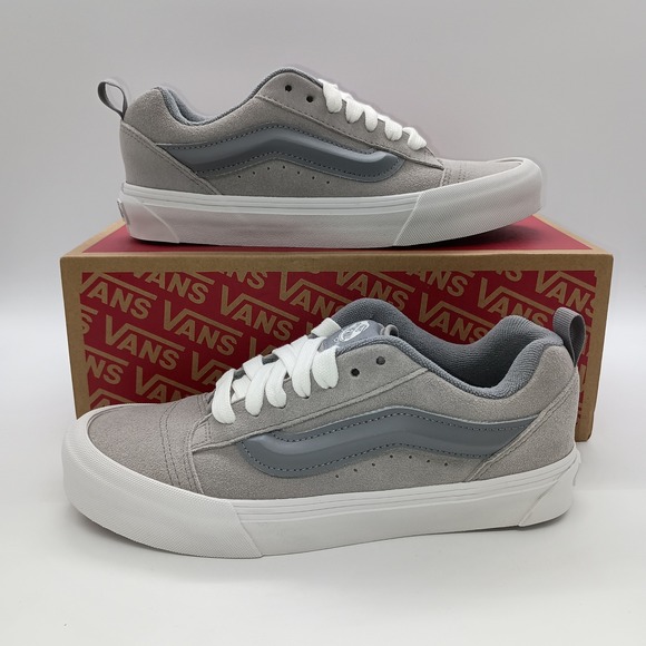 Vans Other - Vans Knu Skool Suede Gray Chunky Skate Shoes Mens 6.5 Womens 8.0 VN000D6CBXC